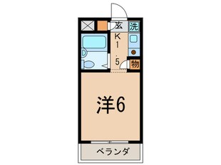 陣屋ハイツ(205)の物件間取画像